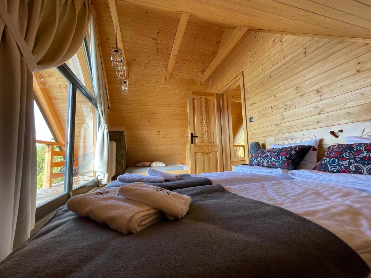 Domek Drewniany W Gorach Jacuzzi & Balia - Osada Chelm Stroza  Dış mekan fotoğraf