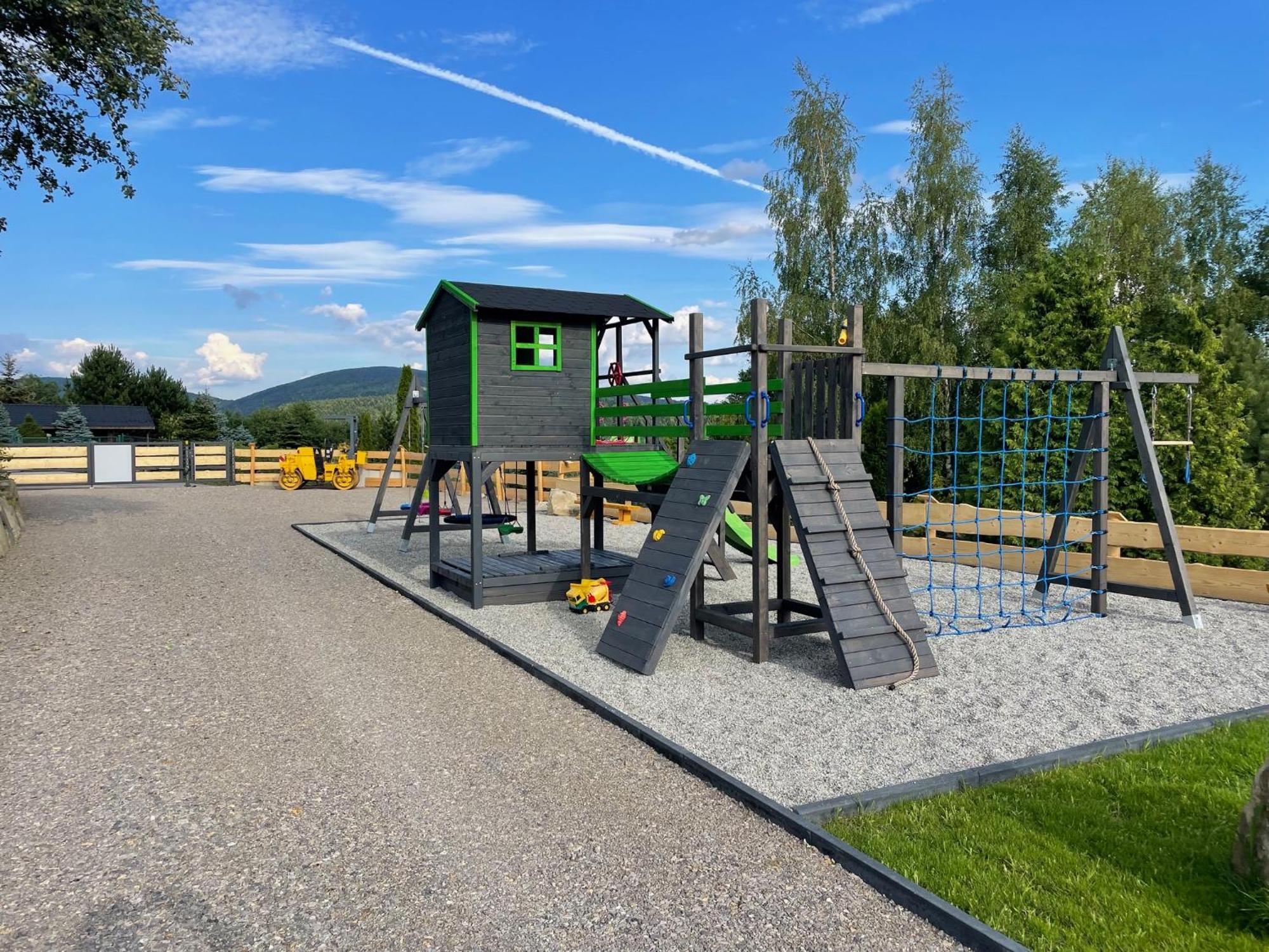 Domek Drewniany W Gorach Jacuzzi & Balia - Osada Chelm Stroza  Dış mekan fotoğraf