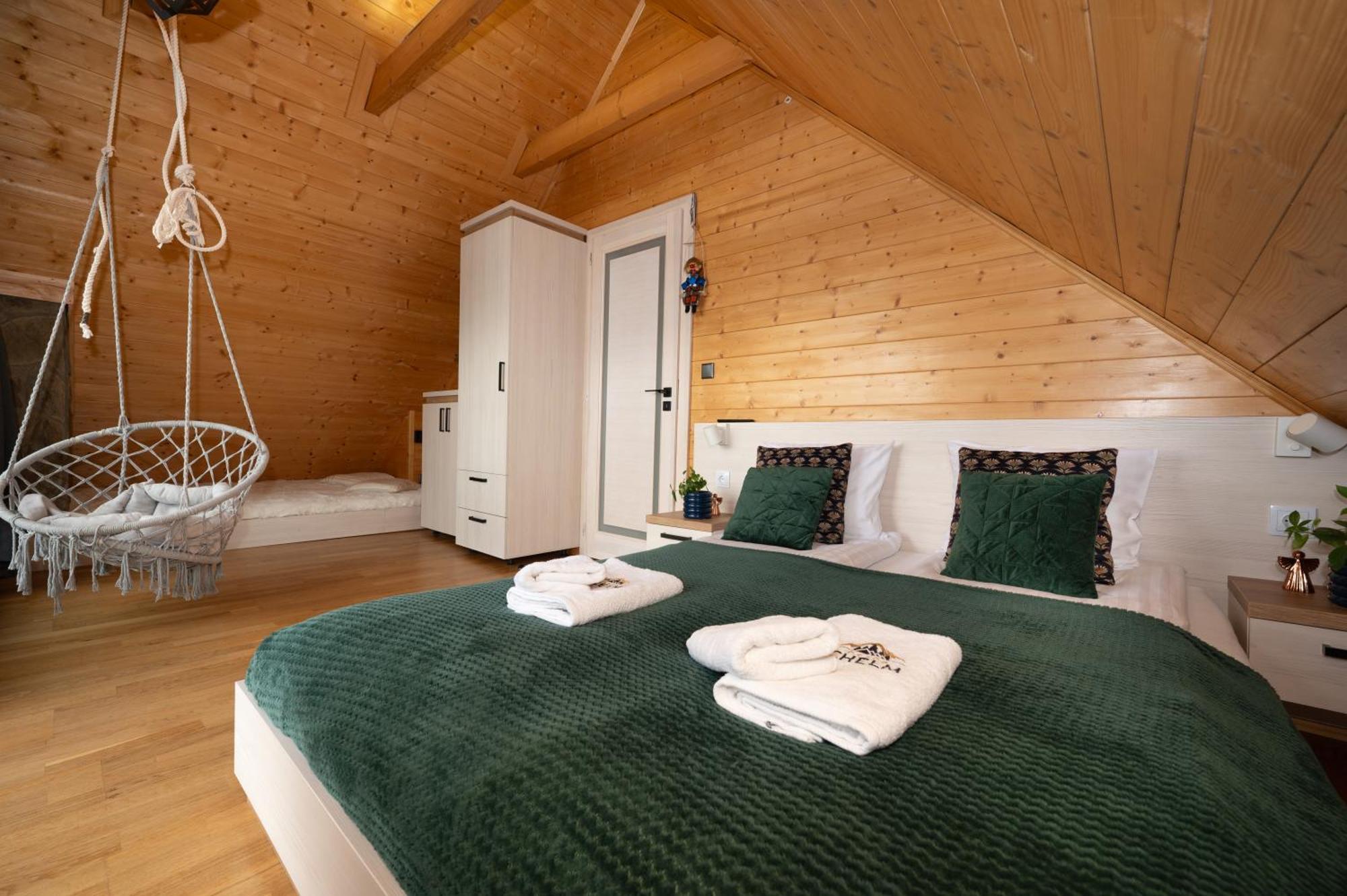 Domek Drewniany W Gorach Jacuzzi & Balia - Osada Chelm Stroza  Dış mekan fotoğraf